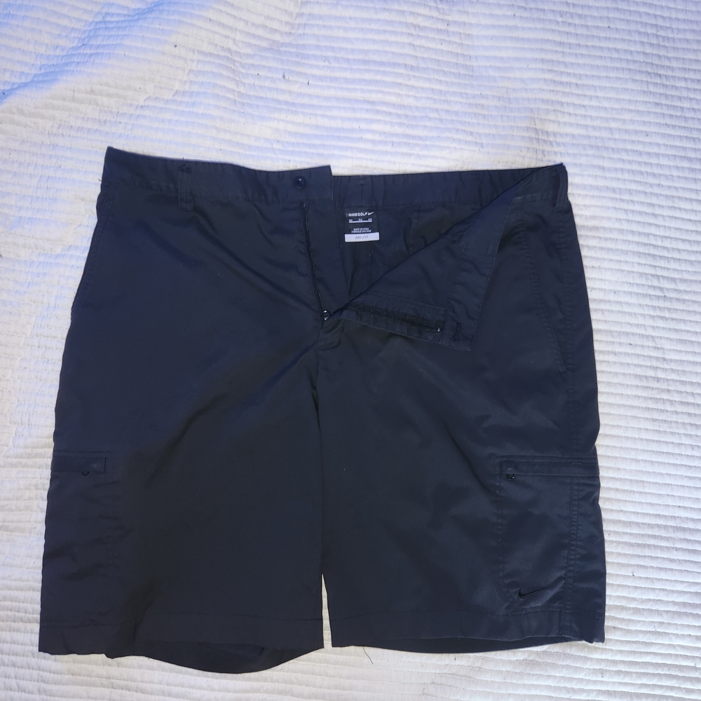 Men's Black Cargo Shorts